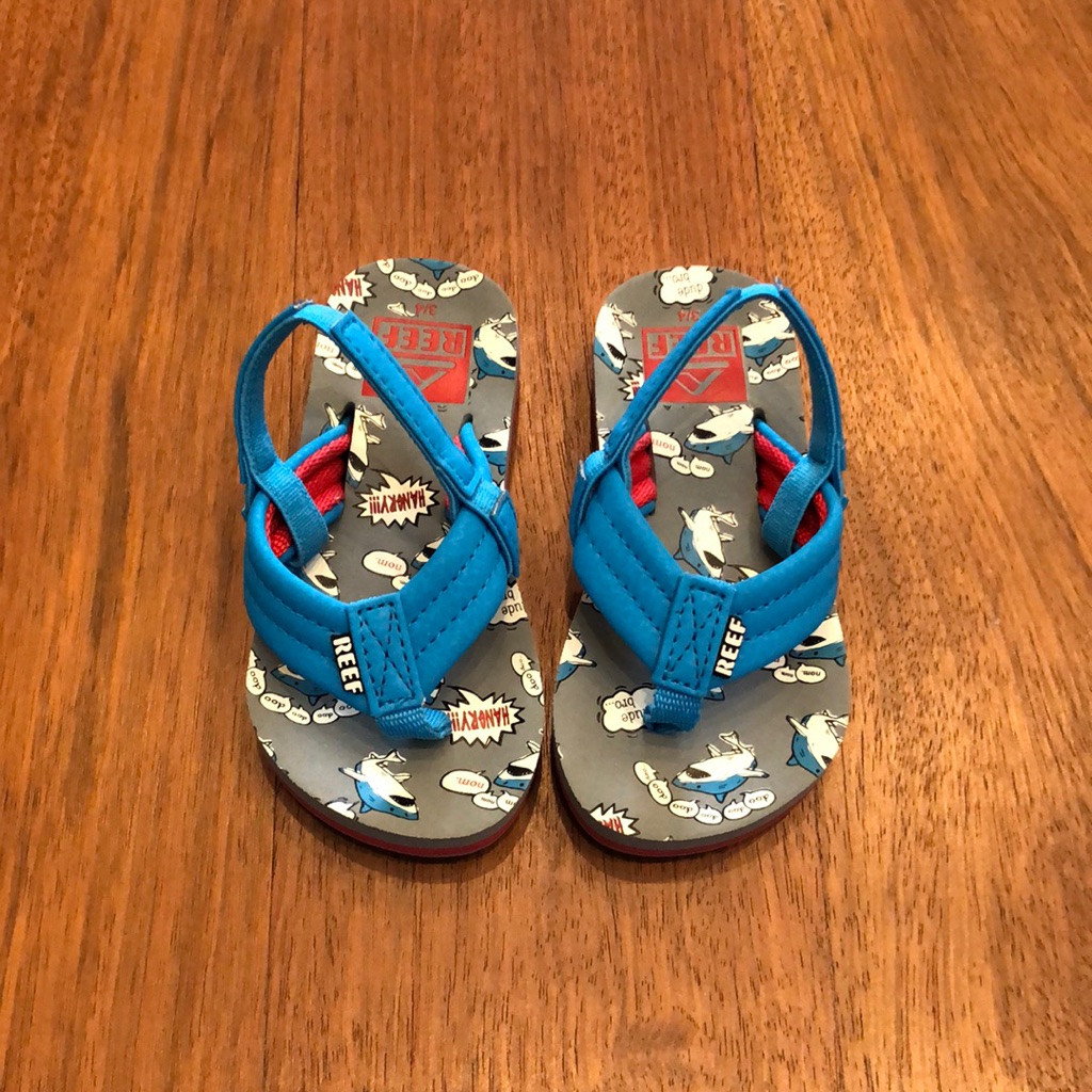 Brand New Reef Kids Flip Flop With Back Strap